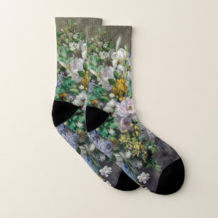Pierre-Auguste Renoir - Spring Bouquet Socks