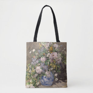 Pierre-Auguste Renoir Spring Bouquet    Tote Bag