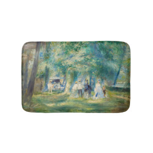 Pierre-Auguste Renoir - The Party at Saint-Cloud Bath Mat