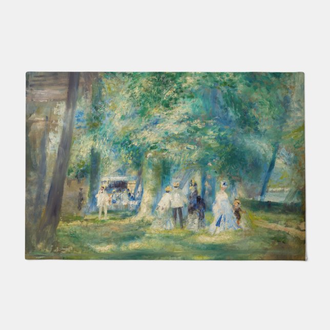 Pierre-Auguste Renoir - The Party at Saint-Cloud Doormat (Front)