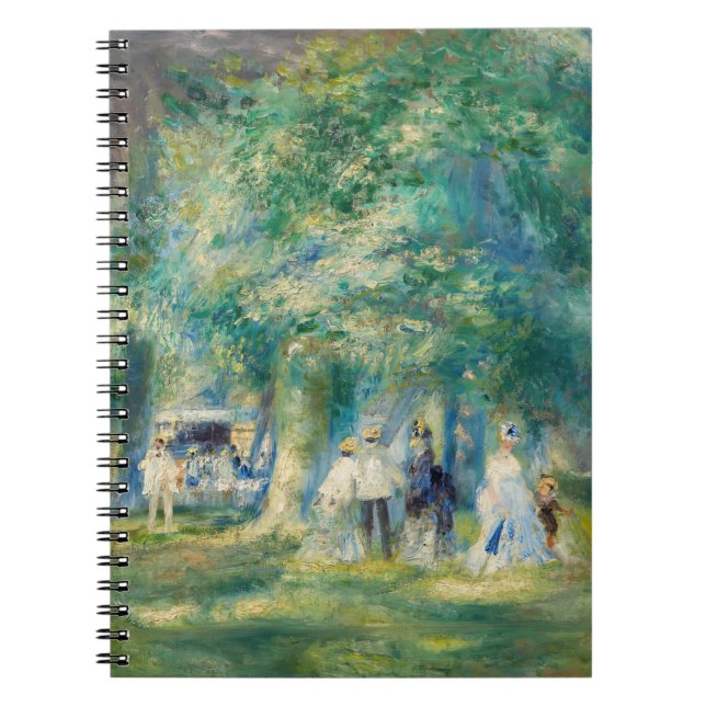 Pierre-Auguste Renoir - The Party at Saint-Cloud Notebook (Front)