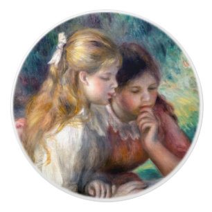 Pierre-Auguste Renoir - The Reading Ceramic Knob