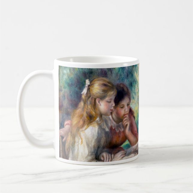 Pierre-Auguste Renoir - The Reading Coffee Mug (Left)