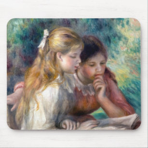 Pierre-Auguste Renoir - The Reading Mouse Pad