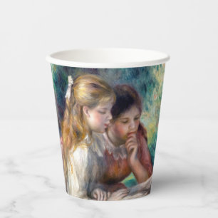 Pierre-Auguste Renoir - The Reading Paper Cups