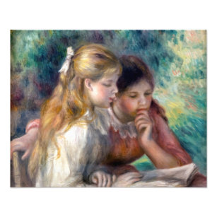 Pierre-Auguste Renoir - The Reading Photo Print