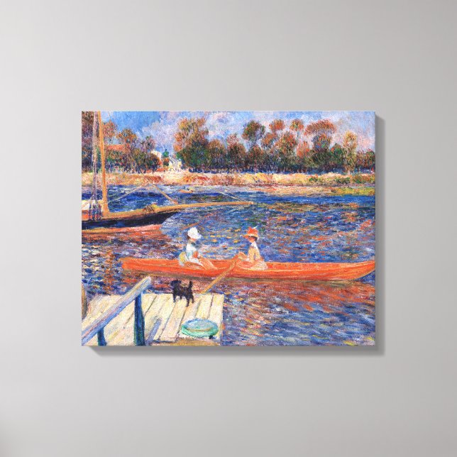 Pierre-Auguste Renoir - The Seine at Argenteuil Canvas Print (Front)