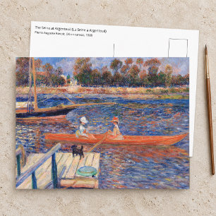 Pierre-Auguste Renoir - The Seine at Argenteuil Postcard