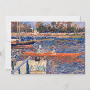 Pierre-Auguste Renoir - The Seine at Argenteuil Thank You Card