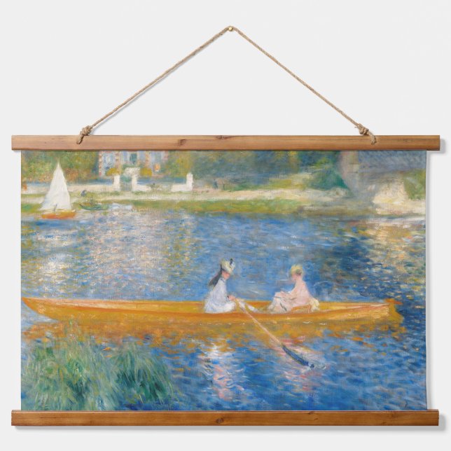 Pierre-Auguste Renoir - The Skiff Hanging Tapestry (Front)