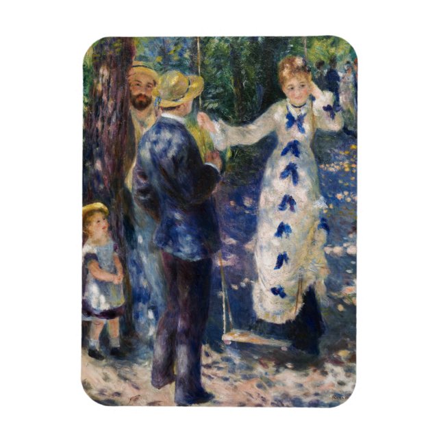 Pierre-Auguste Renoir - The Swing Magnet (Vertical)