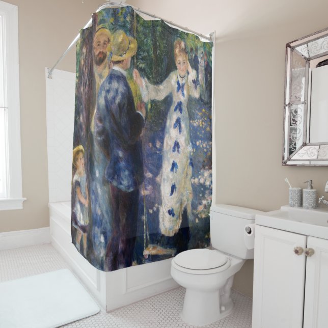 Pierre-Auguste Renoir - The Swing Shower Curtain (In Situ)