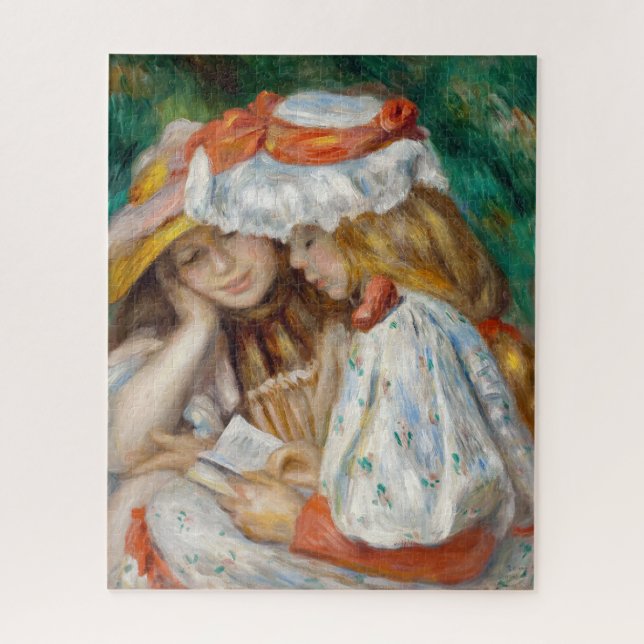 Pierre-Auguste Renoir - Two Girls Reading Jigsaw Puzzle (Vertical)