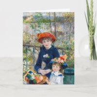 Pierre-Auguste Renoir - Two sisters on the Terrace