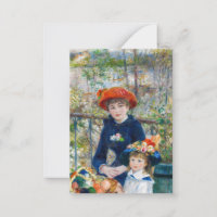 Pierre-Auguste Renoir - Two sisters on the Terrace