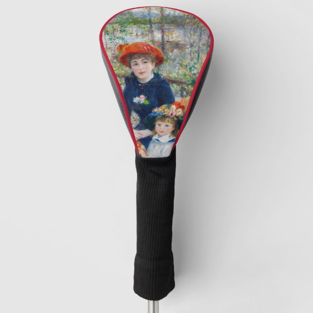 Pierre-Auguste Renoir - Two sisters on the Terrace Golf Head Cover (Front)