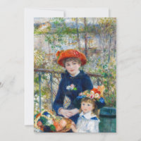 Pierre-Auguste Renoir - Two sisters on the Terrace