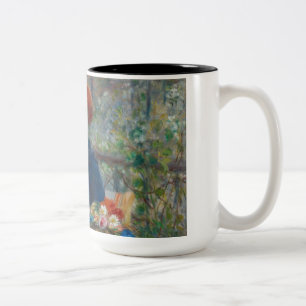 Pierre-Auguste Renoir - Two Sisters Two-Tone Coffee Mug