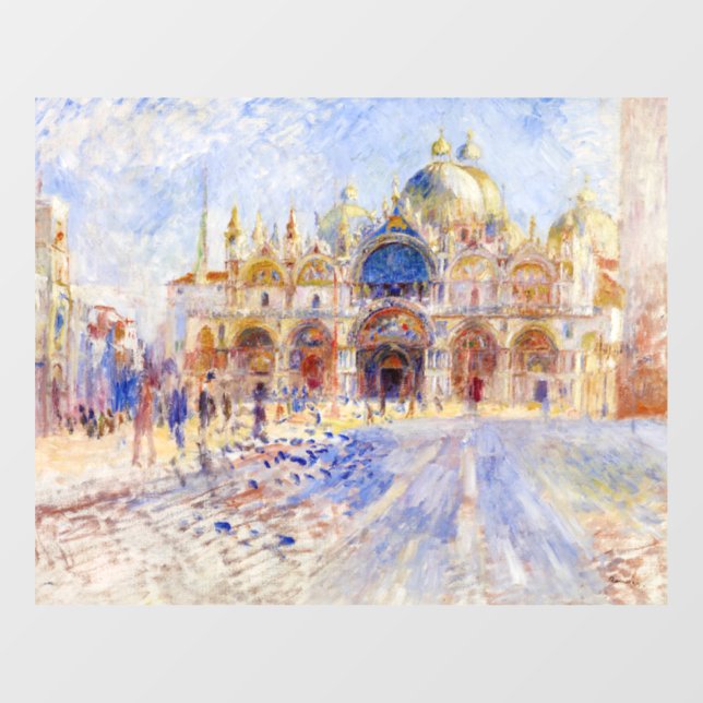 Pierre-Auguste Renoir - Venice, Piazza San Marco (Sheet)