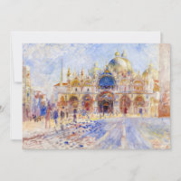 Pierre-Auguste Renoir - Venice, Piazza San Marco