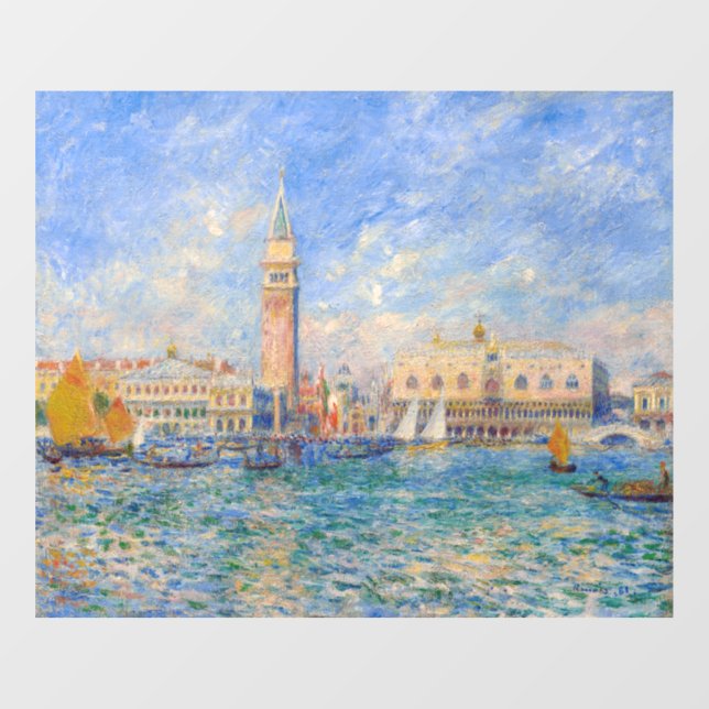 Pierre-Auguste Renoir - Venice, the Doge's Palace (Sheet)