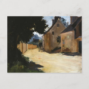Pierre-Auguste Renoir-Village Street, Louveciennes Postcard