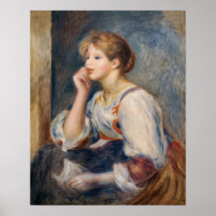 Pierre-Auguste Renoir - Woman with a Letter Poster
