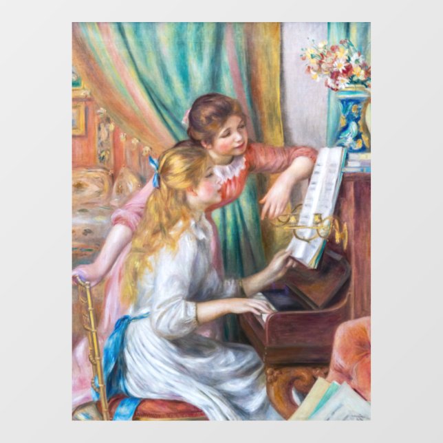 Pierre Auguste Renoir - Young Girls at the Piano (Sheet)