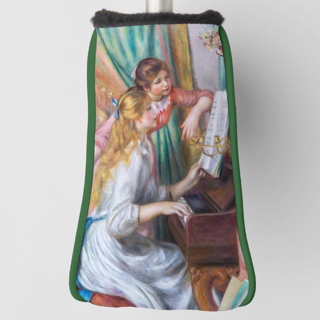 Pierre Auguste Renoir - Young Girls at the Piano Golf Head Cover (Rotate 90)