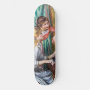 Pierre Auguste Renoir - Young Girls at the Piano Skateboard