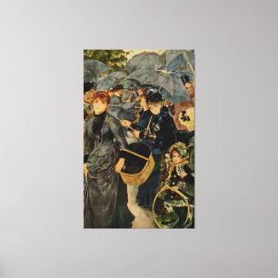 Pierre-Auguste Renoir's The Umbrellas (1883) Canvas Print