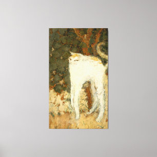 Pierre Bonnard - Le chat blanc (1894) Canvas Print