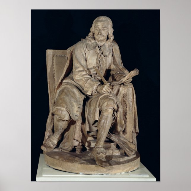 Pierre Corneille  Seated Poster (Front)