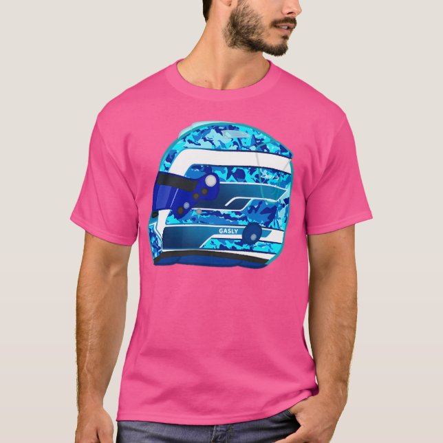 Pierre Gasly 2025 Helmet T-Shirt (Front)