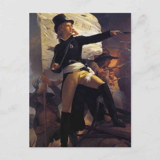 Pierre Guerin- Henri de La Rochejaquelein Postcard (Front)