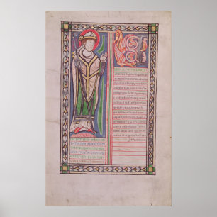 Pierre Lombard Bishop of Paris Poster