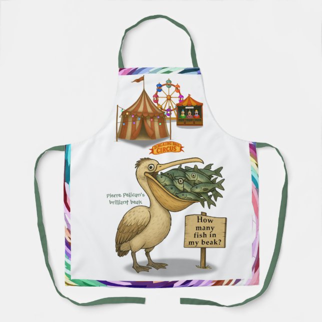 Pierre pelican's brilliant beak apron (Front)