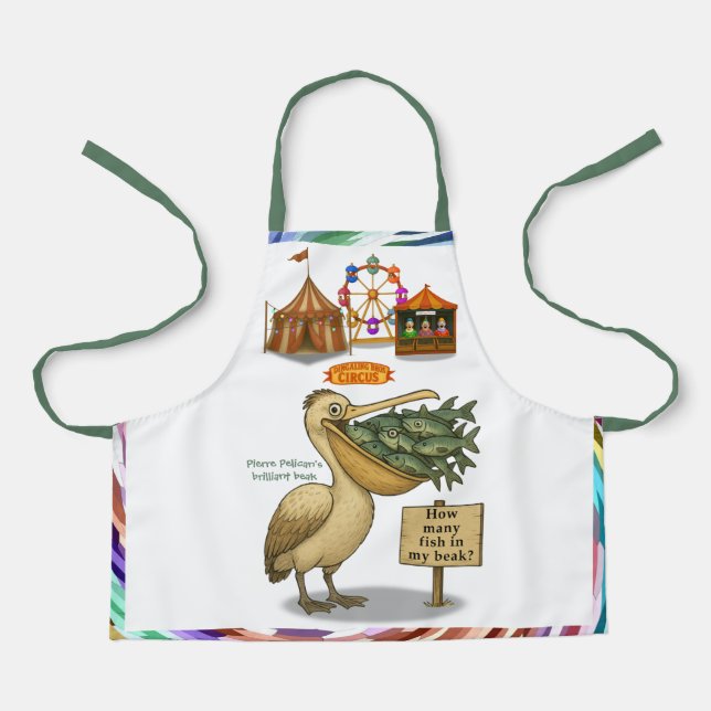 Pierre pelican's brilliant beak apron (Front)