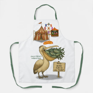 Pierre pelican's brilliant beak apron