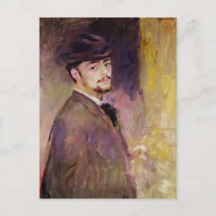 Pierre Renoir- Self-Portrait at Age of Thirty Five Postcard