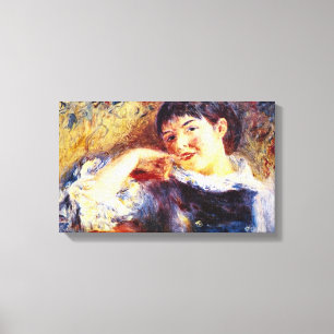 Pierre Renoir - The Dreamer Canvas Print