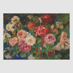 Pierre Renoir's painting, Roses, Tissue Paper