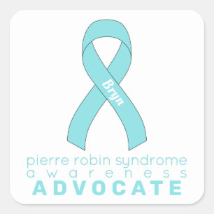 Pierre Robin Syndrome Advocate White Square Sticker