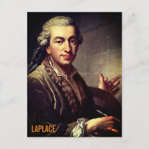 Pierre-Simon Laplace Postcard