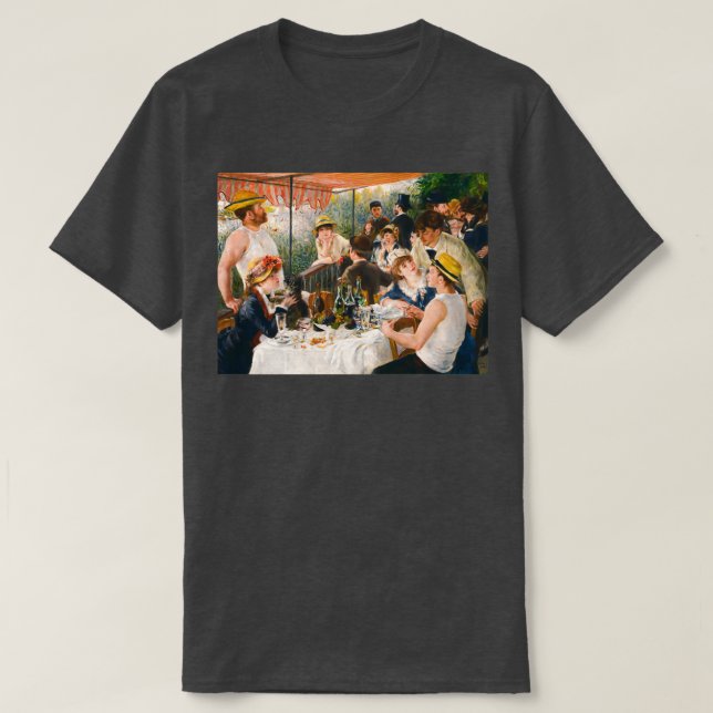 PierreAuguste Renoir Luncheon of the Boating Party T-Shirt (Design Front)