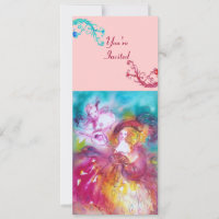 PIERROT AND ARLECCHINA Masquerade Party Programme