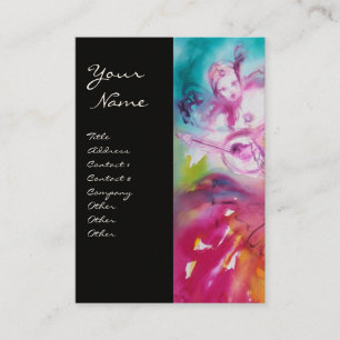 PIERROT AND ARLECCHINA /Music,Decor,Theatre Artist Business Card