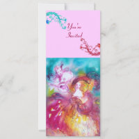 PIERROT AND ARLECCHINA Venetian Carnival,