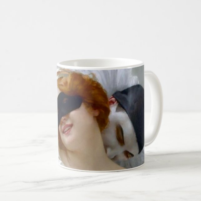 Pierrot and Columbine - Guillaume Seignac Coffee Mug (Front Right)