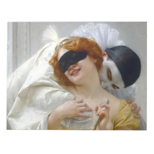 Pierrot and Columbine - Guillaume Seignac Notepad
